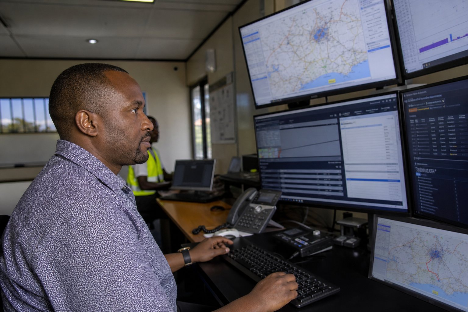 Logistics team achieving measurable business outcomes with Kuza ERP